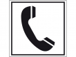 16: Hinweisschild - Telefon