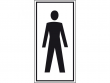 11: Hinweisschild - Toilette für Herren