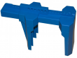 8: Kugelhahn-Absperrung (blau)