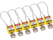 5: Kompakte Sicherheitsschlösser mit Kabelbügel (gelb)