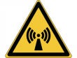 5: Warnschild - Warnung vor nicht ionisierender Strahlung (gemäß DIN EN ISO 7010, ASR A1.3)